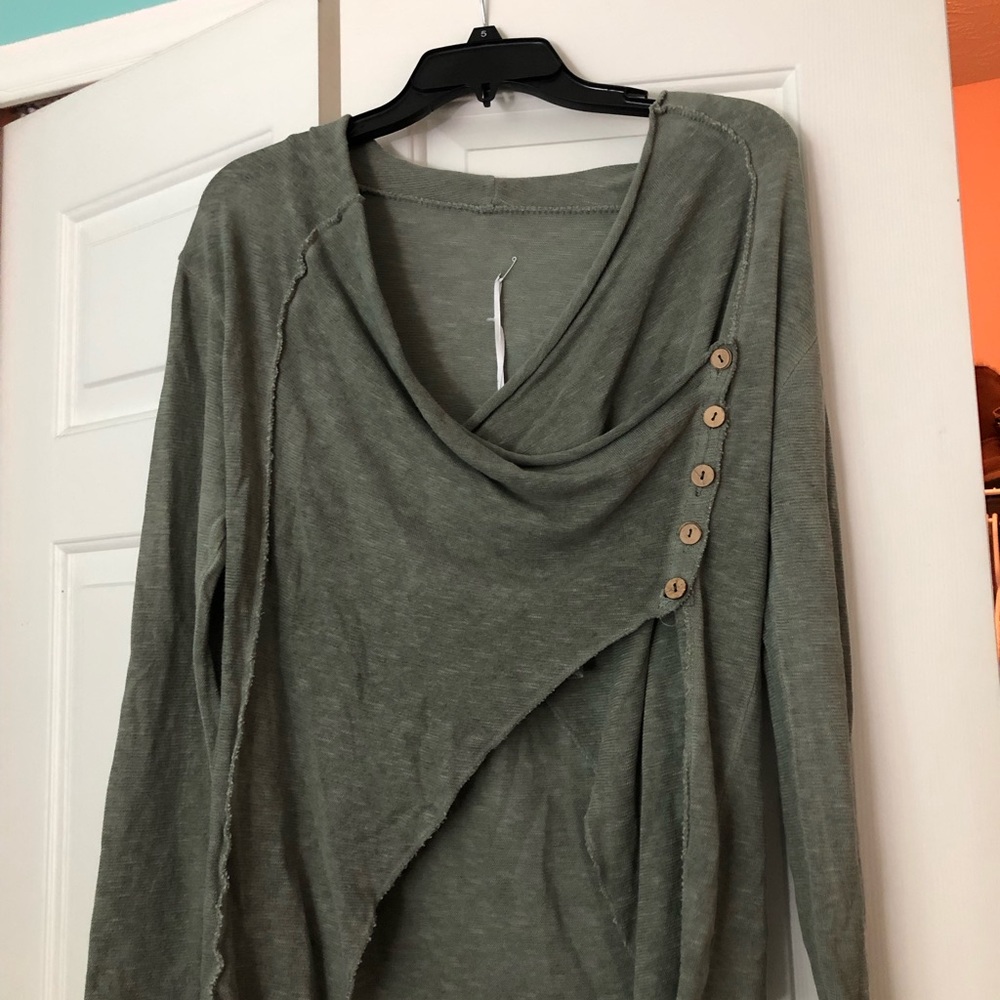 Light green sweater